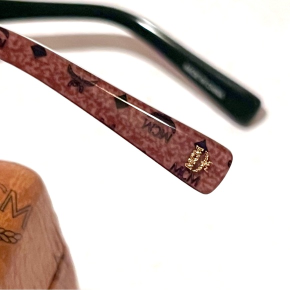 MCM 54mm Rectangular Sunglasses with Case/Cloth Brown/Cognac - Picture 12 of 13